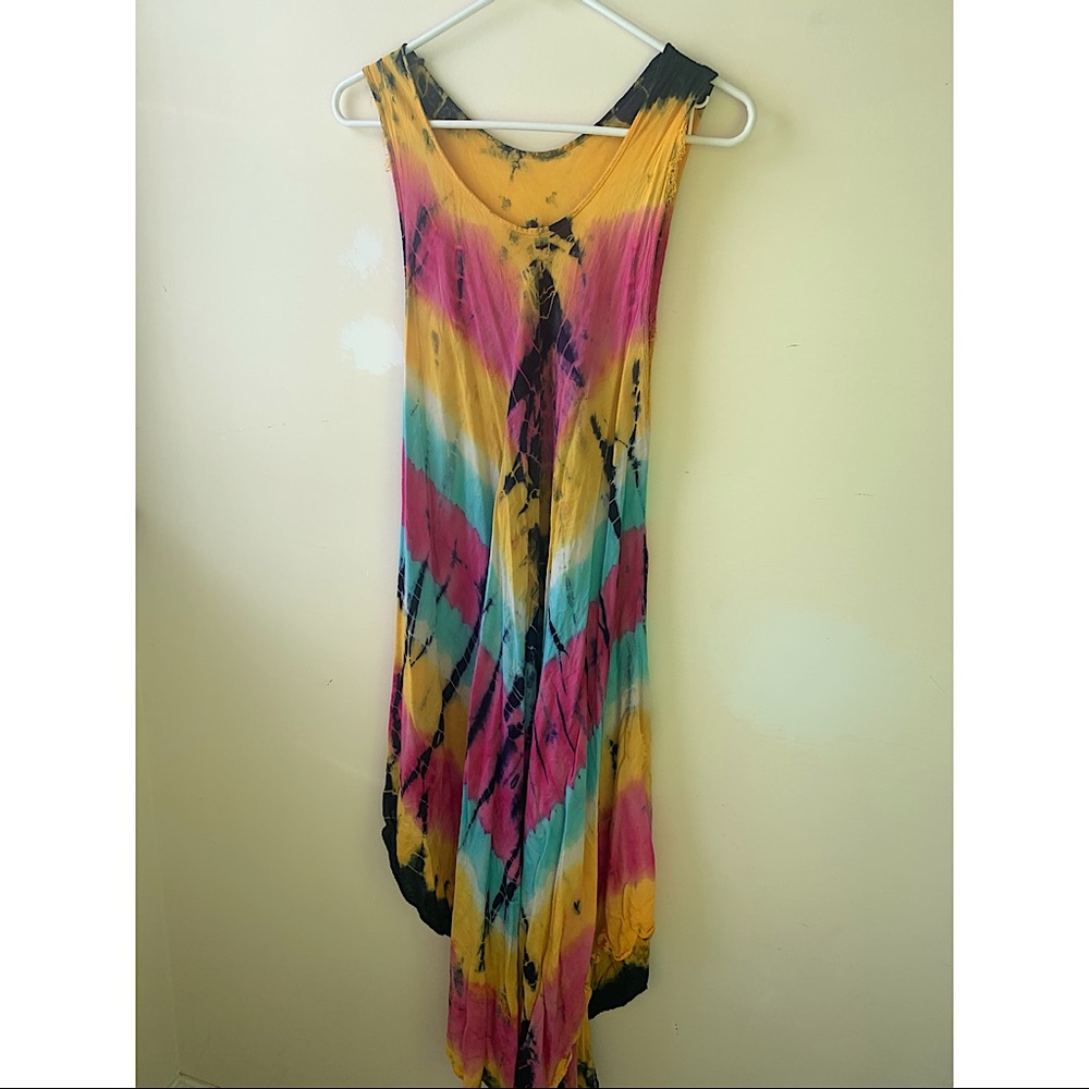 Tie dye summer dress